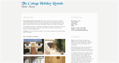 Desktop Screenshot of cottage.gozoservices.com