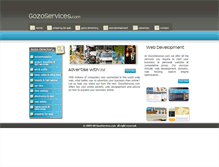 Tablet Screenshot of gozoservices.com